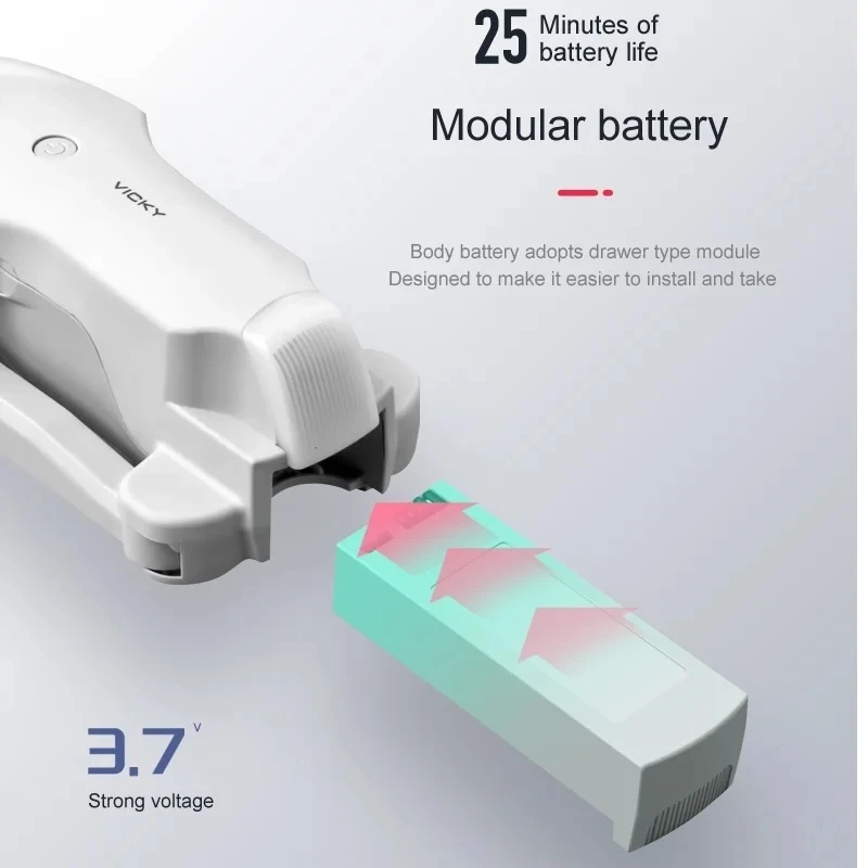 Oryginalna bateria 4DRC-F10 3.7V 1600/2000mAh do drona F10 zdalnie sterowany Quadcopter zapasowy akumulator F10 części akcesoria zamienne