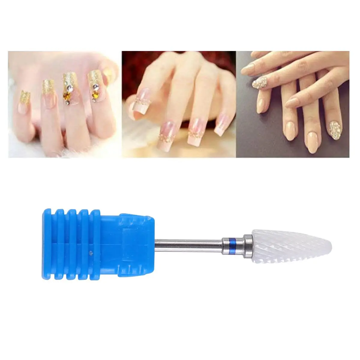 

Nail Polishing Drill Bit Ceramic Grinding Head Rotary Tool Manicure Bits Polisher