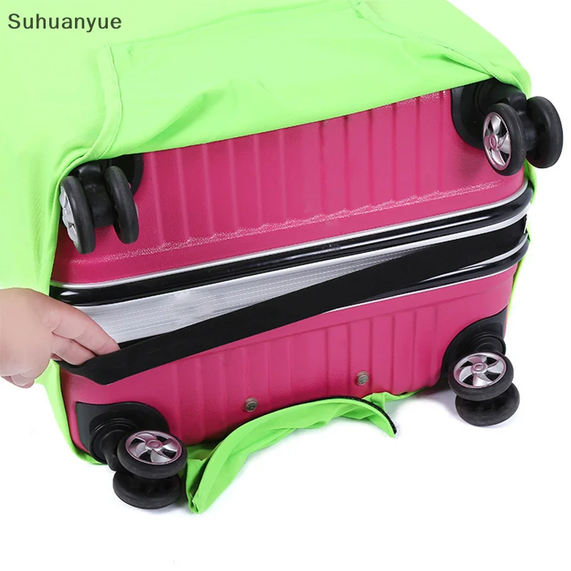 

PCLuggage Cover - Stretchy Fabric Suitcase Protector To Fit 18-32 Inch Bags, Keeps Your Luggage Dust-Free While Traveling