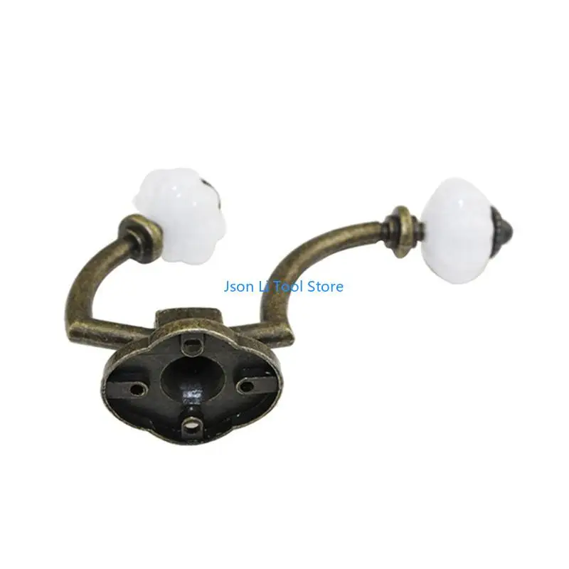 Y08D Móc áo choàng nặng Y08D Móc retro Hook trang trí tường dễ cài đặt