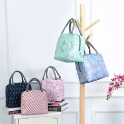 Borsa termica per l'isolamento della maniglia della borsa per il pranzo per le donne borsa per il pranzo per bambini borsa per alimenti termica per la colazione portatile da viaggio per picnic