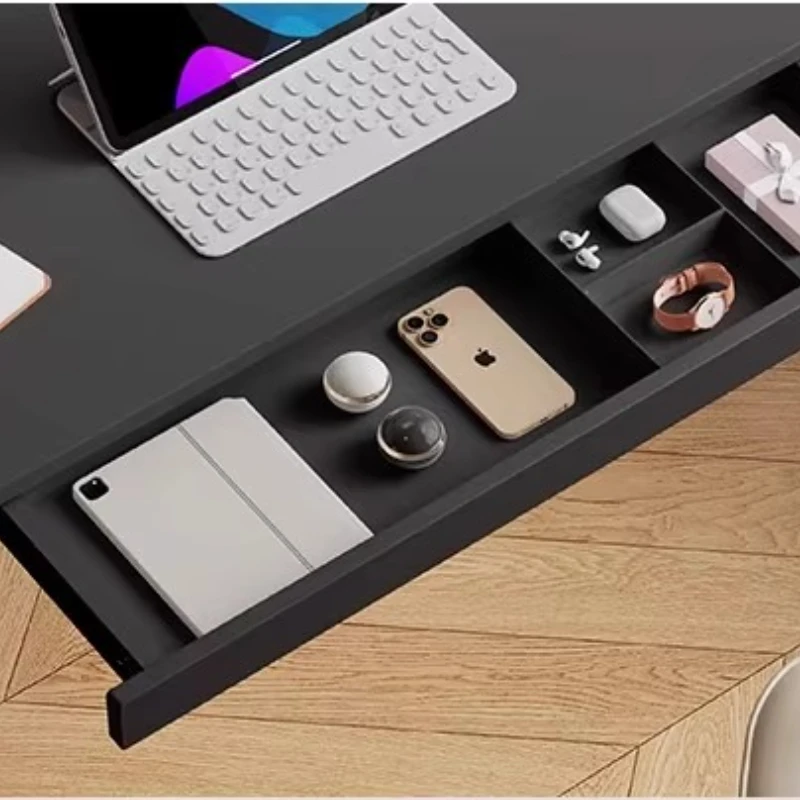 Under Desk Drawer Organizer Pull-pull Wooden Storage Shelf for Study Stationery Storage Solid Wood Office Desk Storage Accessory