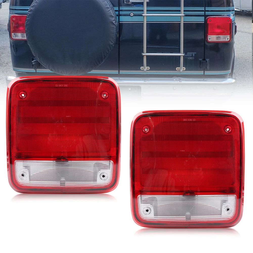 2Pcs Rear Tail Ligh… - image