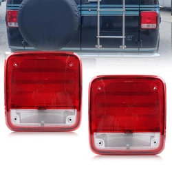 2Pcs Rear Tail Lights Housings For 85 86 87 88 89 90 91 92 93 94 95 Chevy G20 G30 & GMC G1500 G2500 G3500 No Bulb/Socket