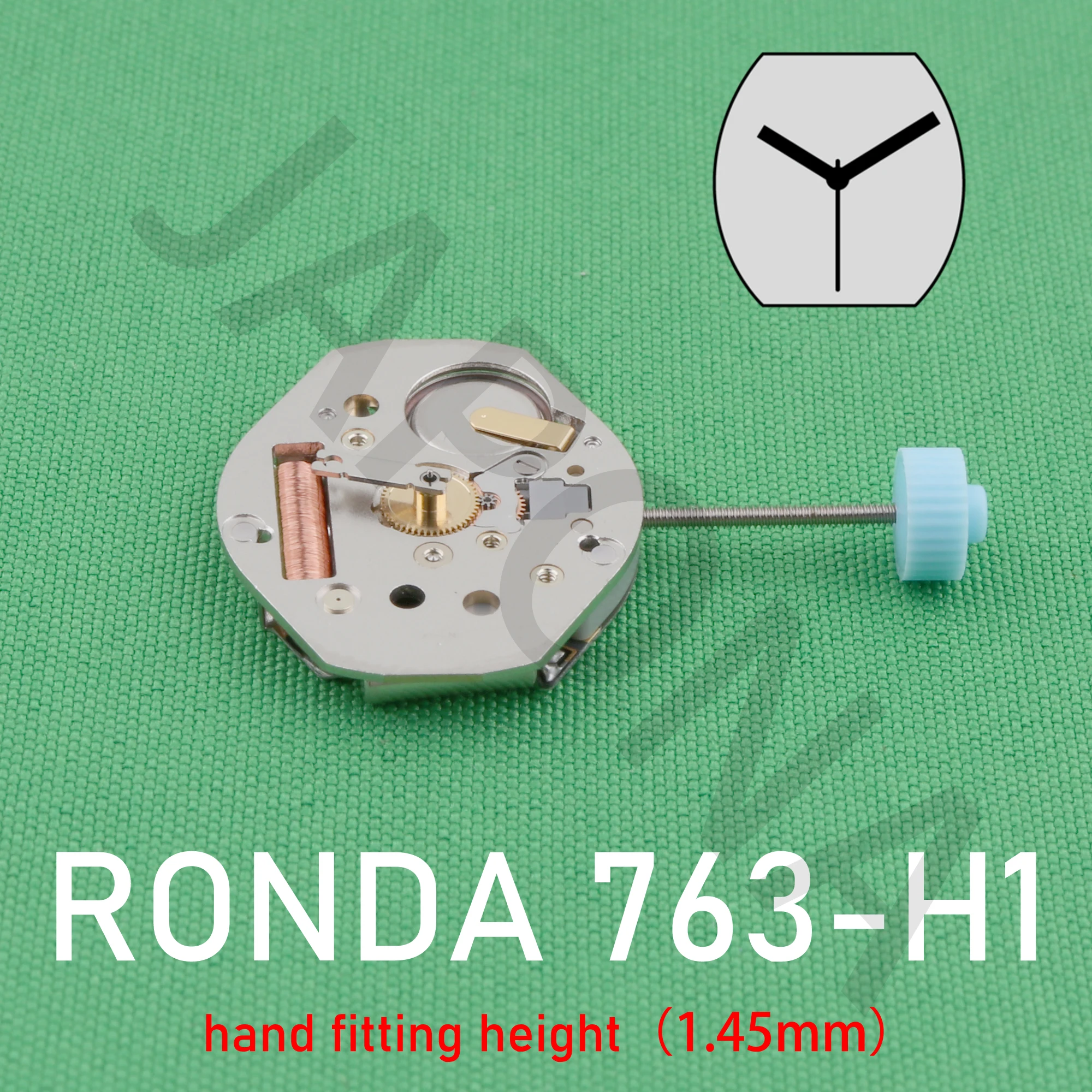 ronda 763 movement 763-h1(1.45mm) movement normtech 3 hands quartz movementAccessories Repairing Replacement Partswatch movement