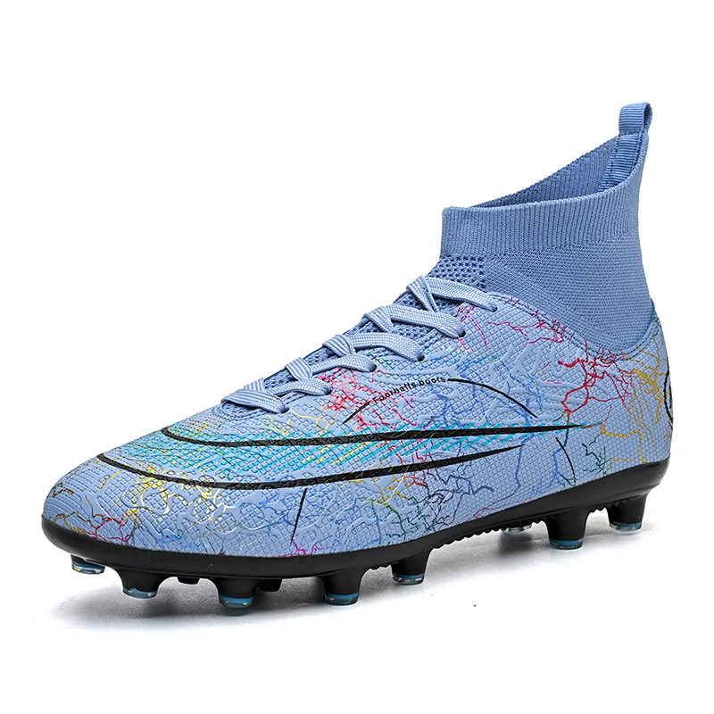 

2025New Men Football Field Boots Professional Society Soccer Shoes Cleats Boys Grass Training Unisex High-Quality Kids Football