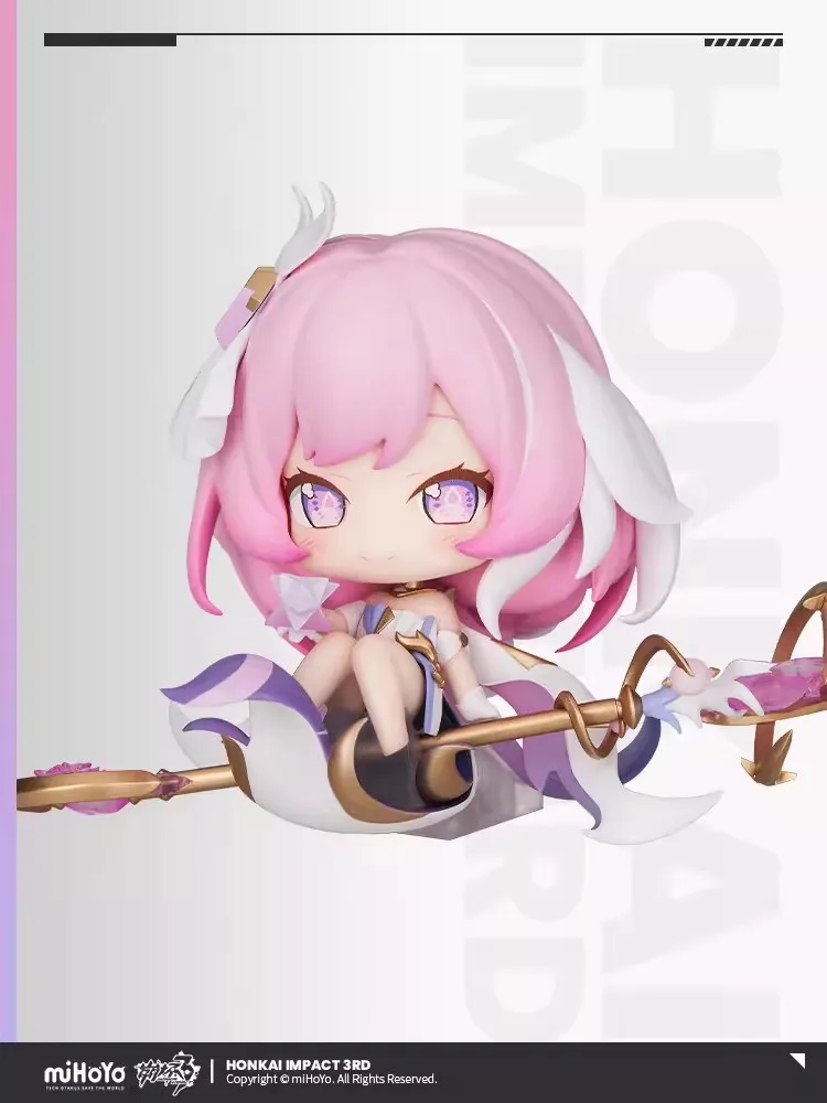 ELYSIA Q Version Figure HERRSCHER OF HUMAN : EGO miHoYo Official New Pre-order Garage Kit Honkai Impact 3RD Gift Cartoon Doll