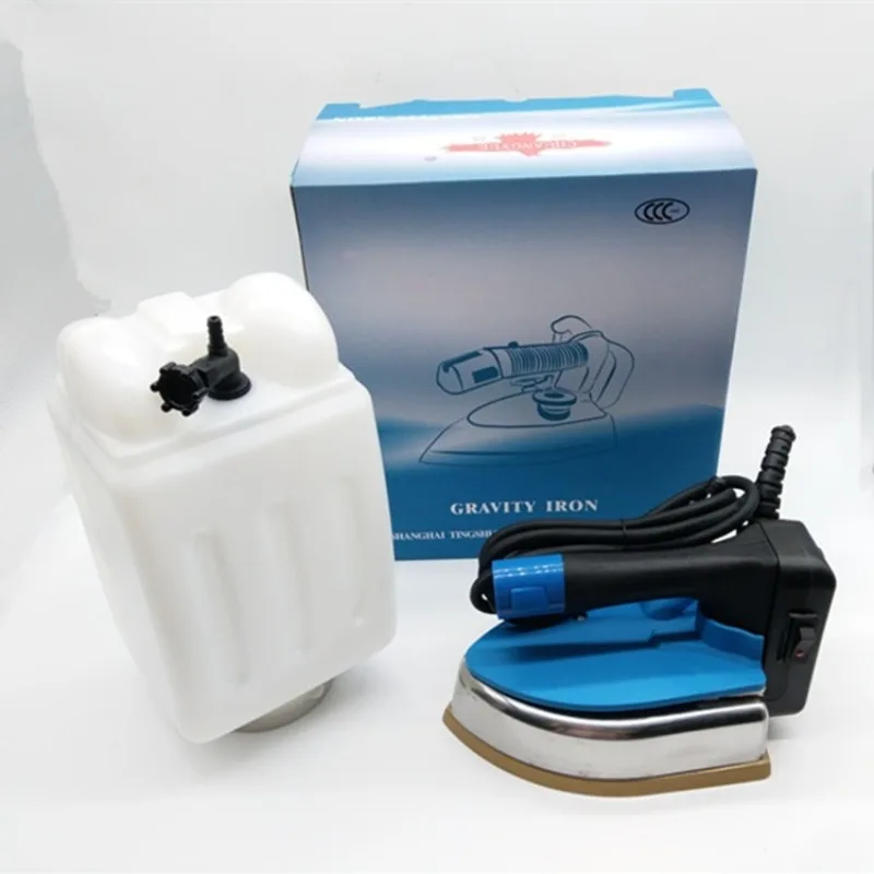1600-Watt hanging bottle type electric steam iron for dry cleaners in 999 garment factory