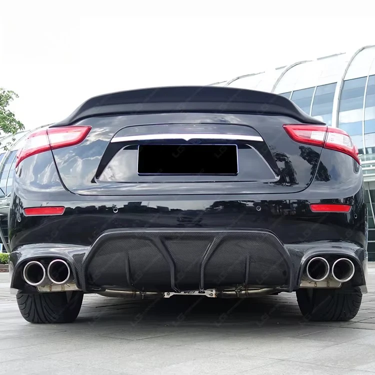 

Auto Parts Carbon Fiber ASPEC Style Rear Bumper Diffuser for Maserati Ghibli Body Kit