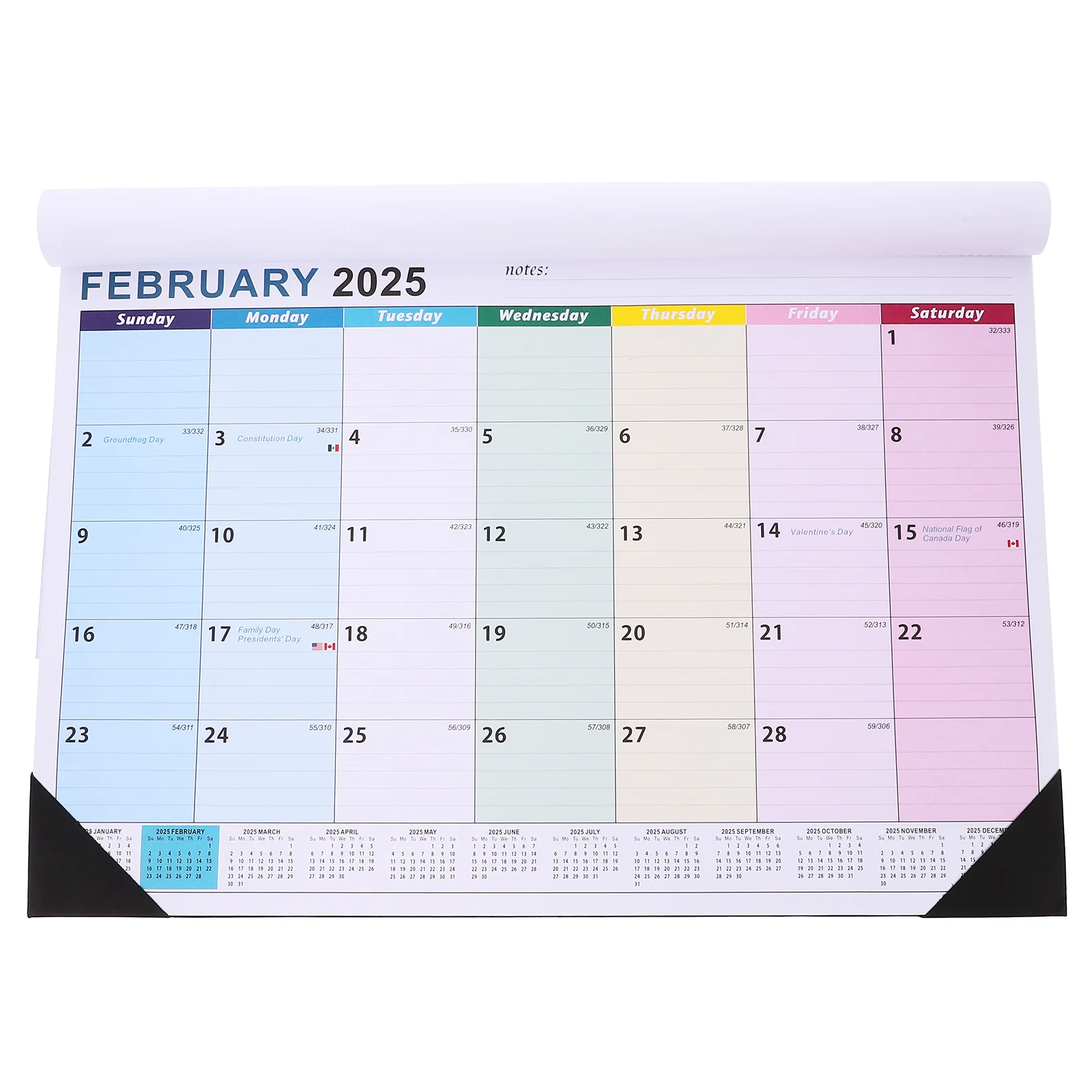 Monthly Family Calendar Wall Hanging Household Noting To-do List Organizer Paper