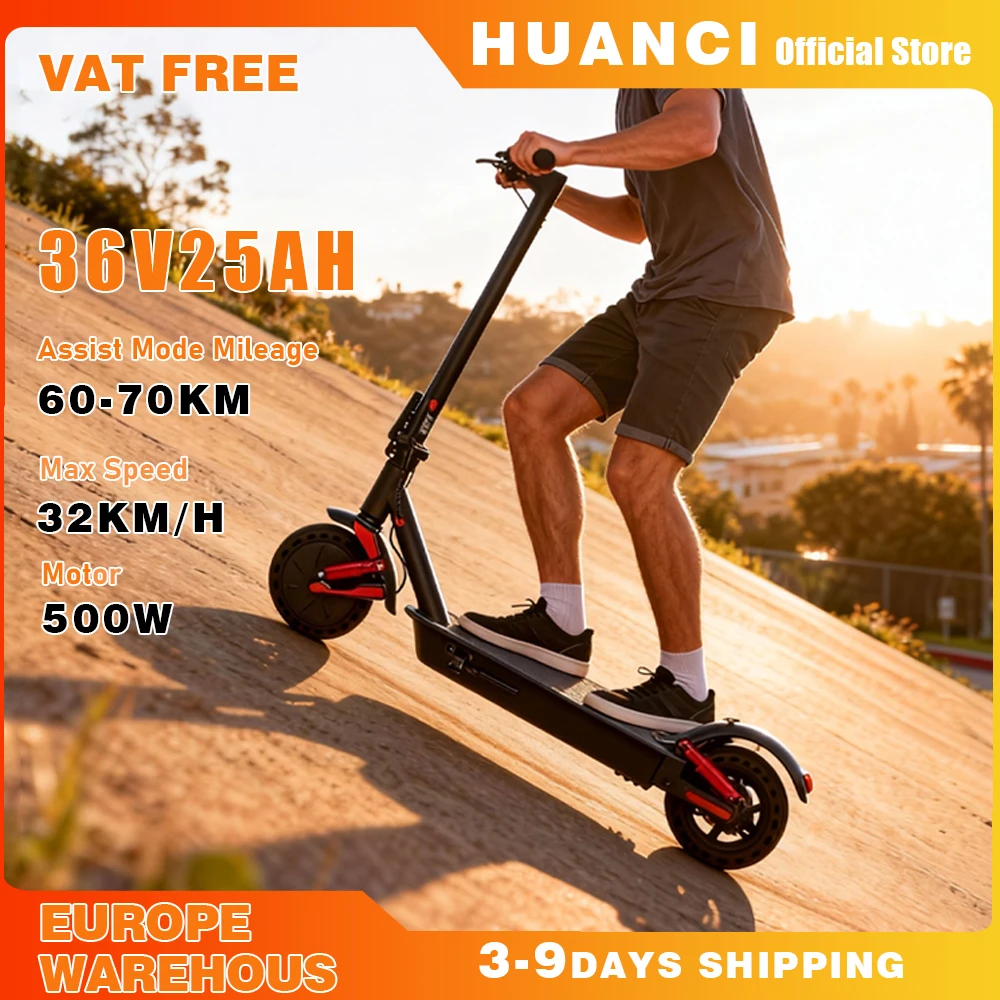 

HUANCI D06 escooter 500W electric scooters 32KM/H e scooter 36V25AH scooter electric elektroroller electric scooter adults