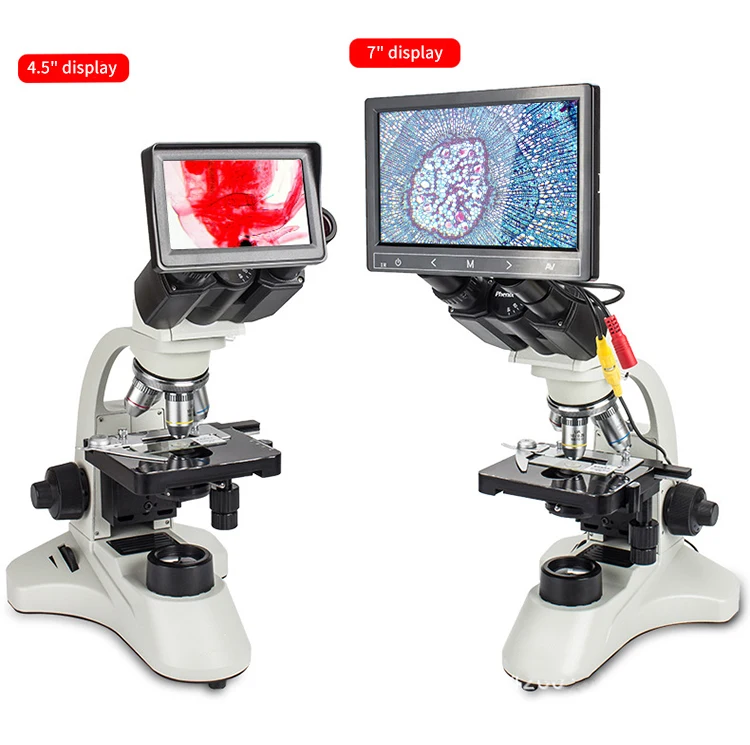 2024 Hot Sale Medical Biological Sperm Microscope Electron Lab Binocular Industrial Microscope With Camera