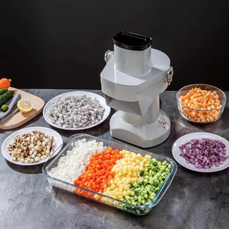 

Automatic Vegetable Cutter Machine Commercial Electric Potato Slicer Shredder Multi-function Vegetable Cutting Machine
