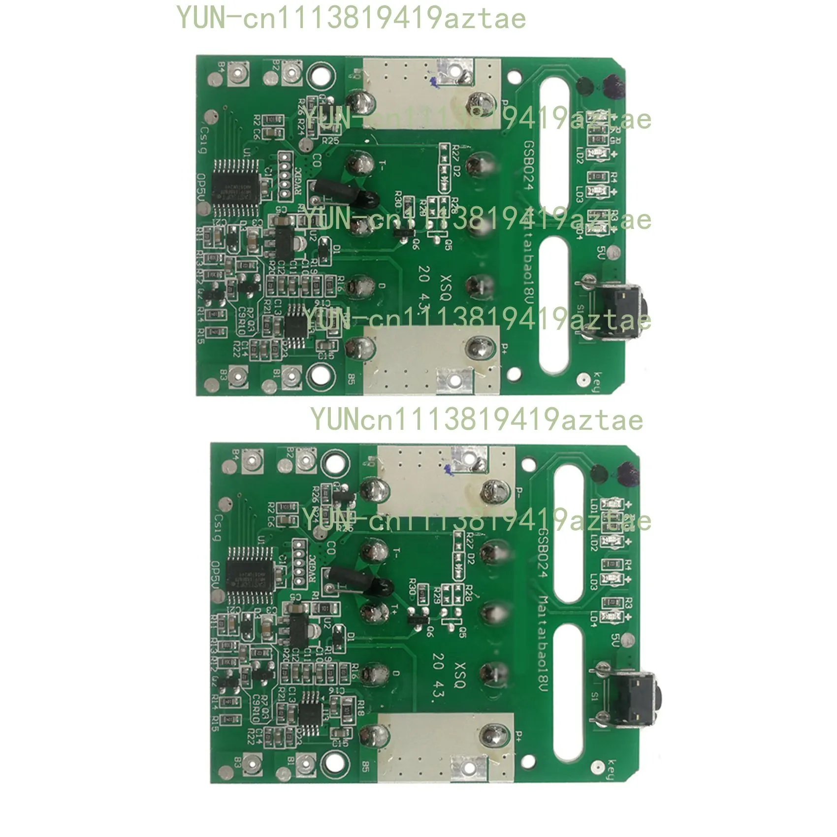 ABRE-Charging Protection Circuit Board PCB Board For Metabo 18V Lithium Battery Rack(2 Pcs)