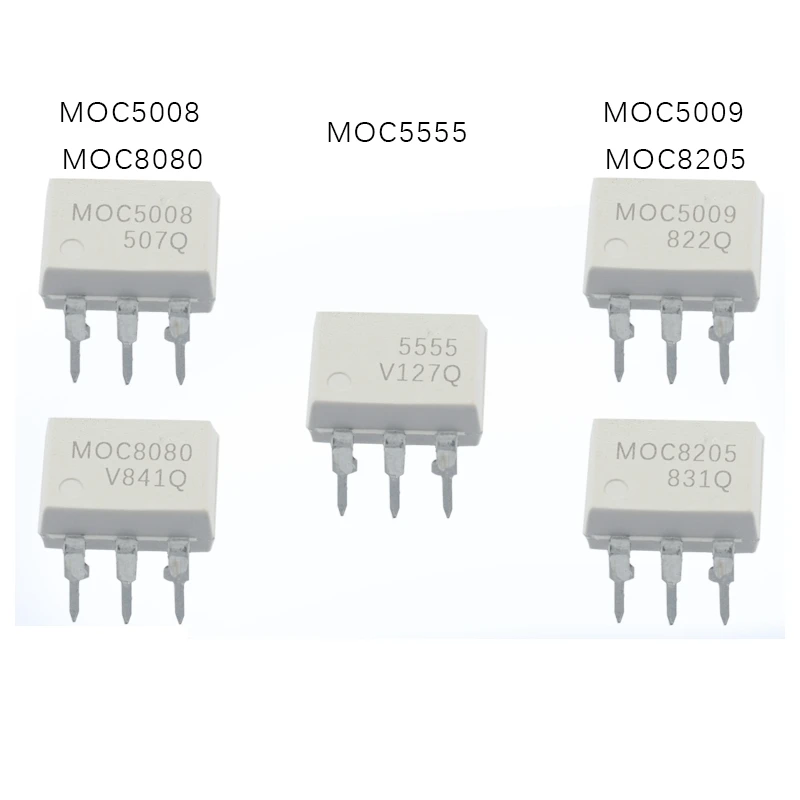 1PCS MOC5008 MOC5009 MOC5555 MOC8080 MOC8205