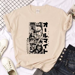 All Might t shirt women harajuku Japanese top female designer 2000s clothes