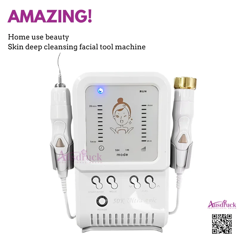 

New 2in1 Multipolar RF No Needle Mesotherapy Facial Rejuvenation Skin Care Tighten Machine CE