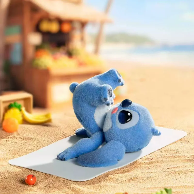 Blind Box Toys Stitch Vitality Yoga Blind Box Plush Doll Desktop Decoration Girl Birthday Gift