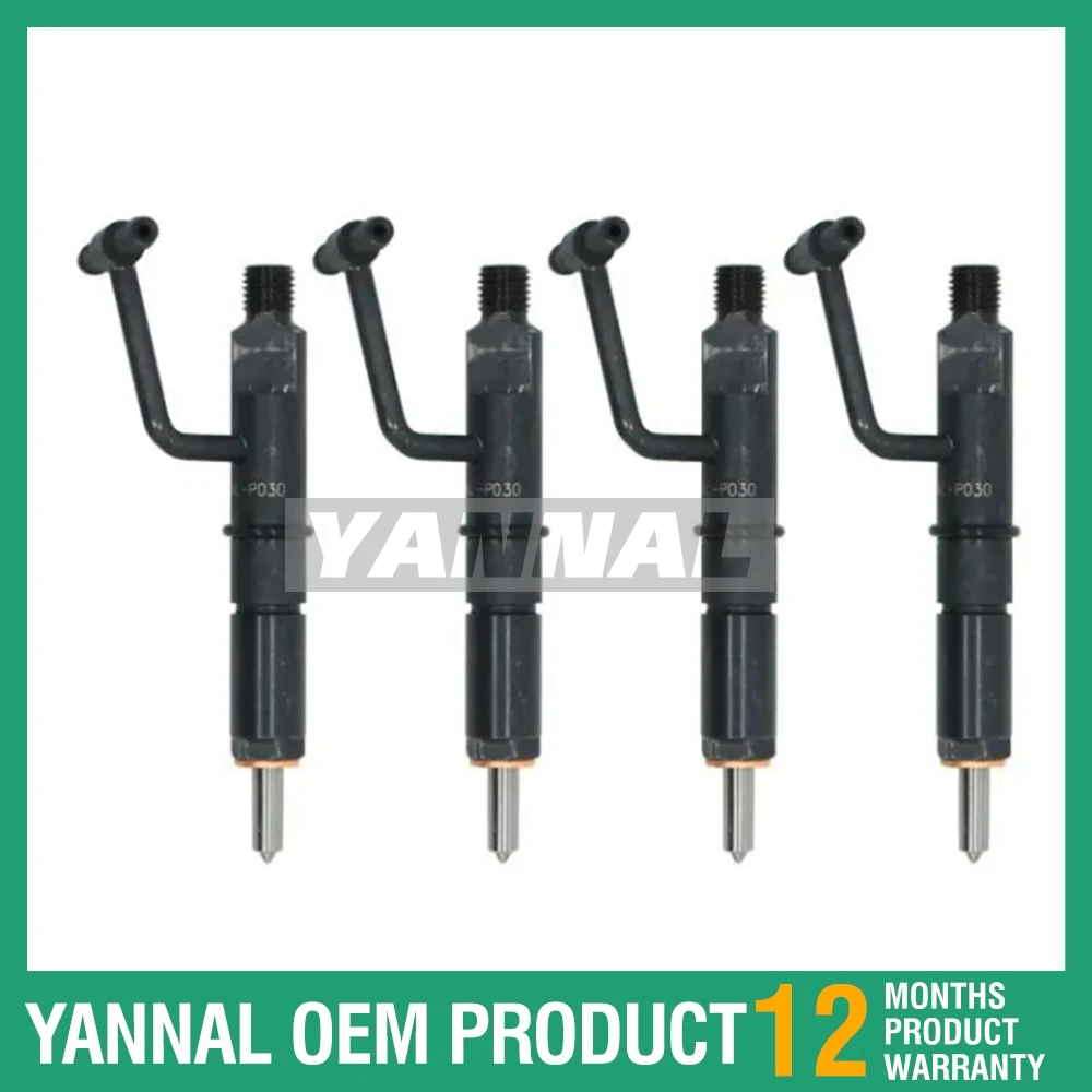 high quality New 4 pcs 4JB1 Injector Assy' 6646906 For Mustang Bobcat 843 853 1213 960 2060