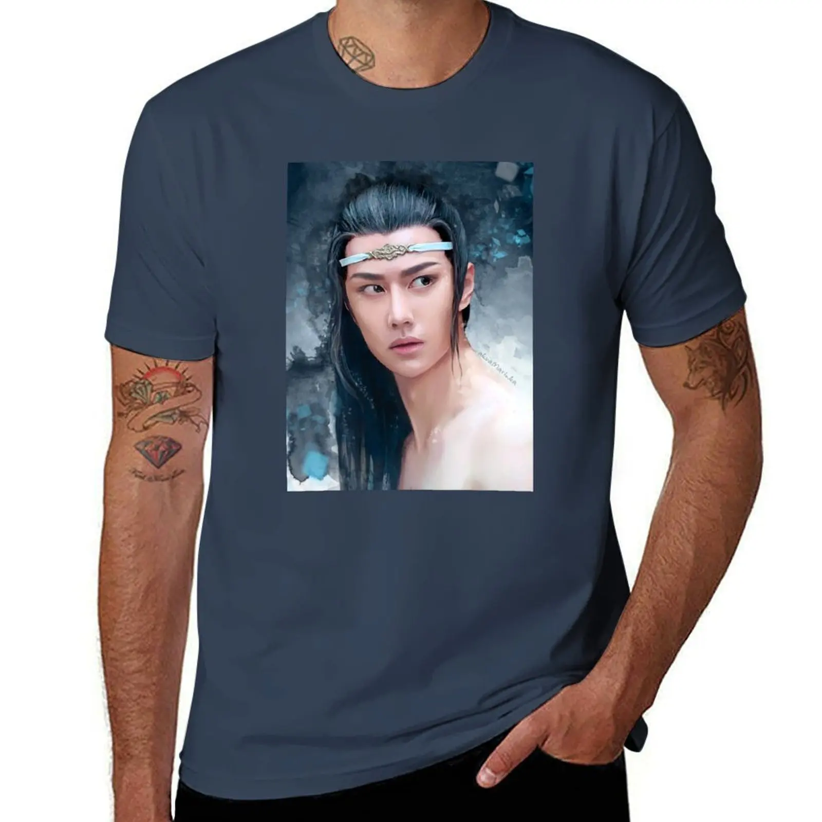 

The Untamed. Lan Zhan T-Shirt Outdoor Working T-Shirt