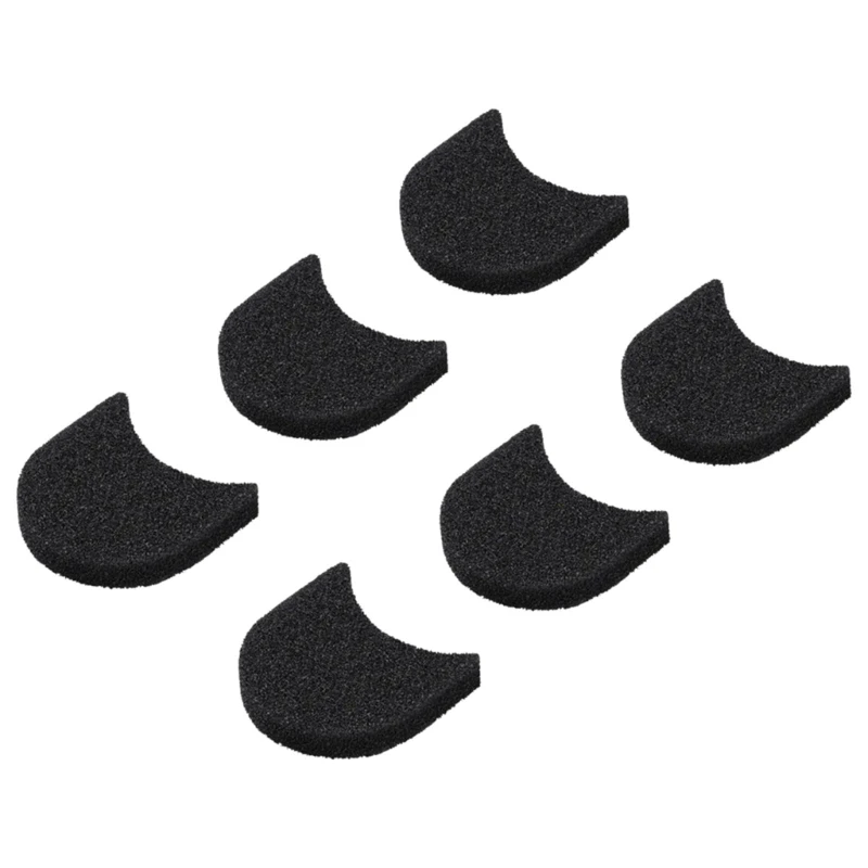 6Pcs Microphone Windscreen Wind Foam Outdoor Windproof Filter for 360 GO 3S Camera Sponge Wind Guard Accessories N0HC