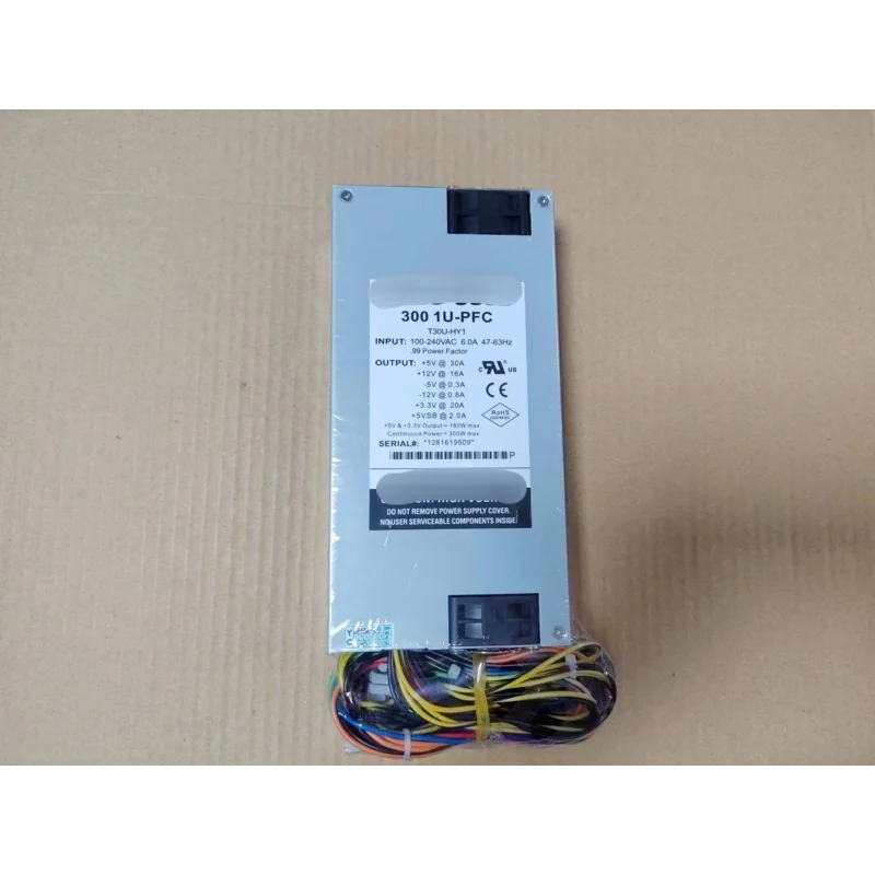 Replacement 300 1U-PFC T30U-HY1 300W For EDGE System Dedicated Power Supply