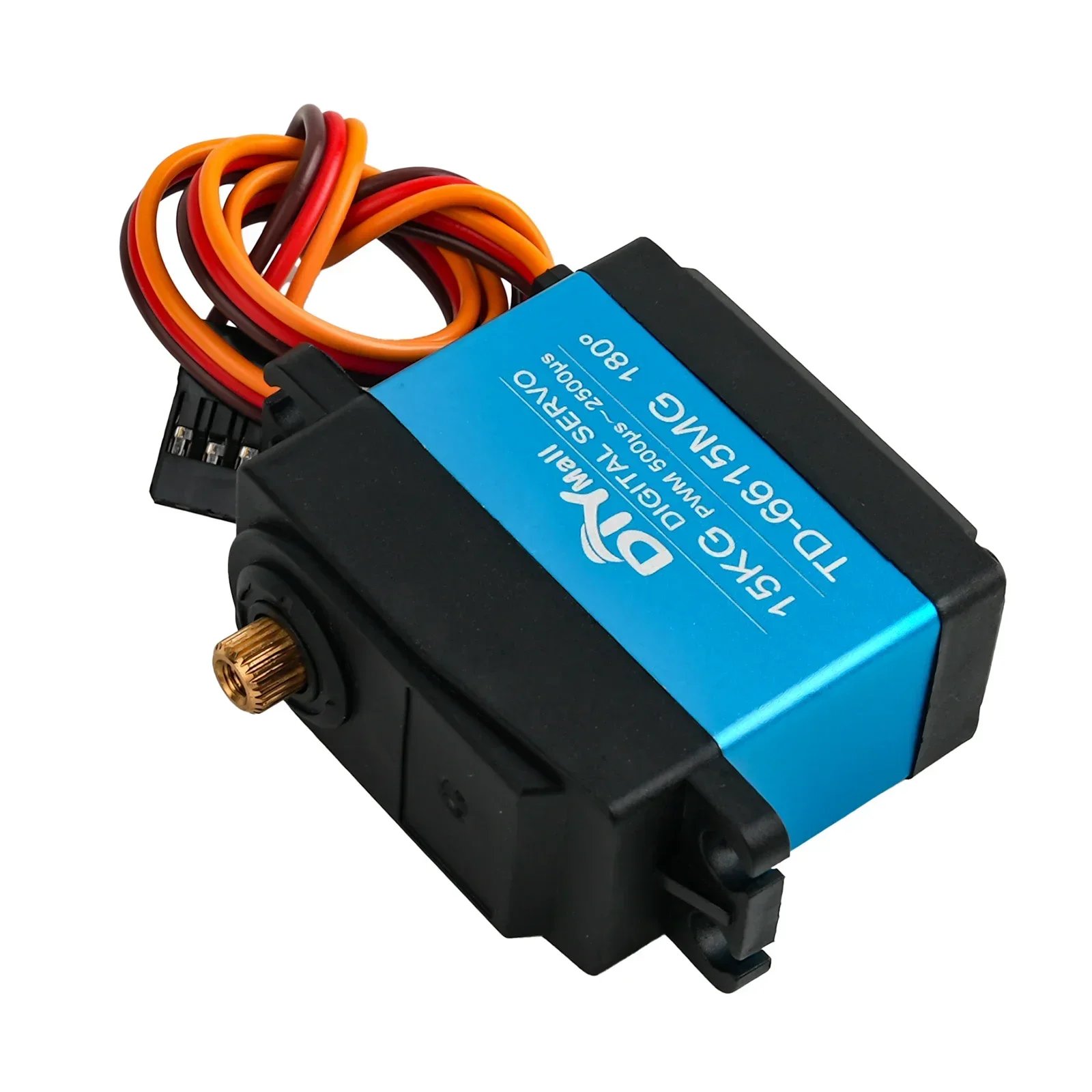 15KG RC Servo TD-6615MG Standard Digital 180/270/360 Degree 25T Metal Gear Motor Baja Servos for RC Model Cars Crawler Robot Arm