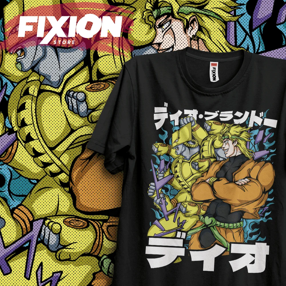 Anime T shirt Jojos [N] D#1 – Dio Manga Tee