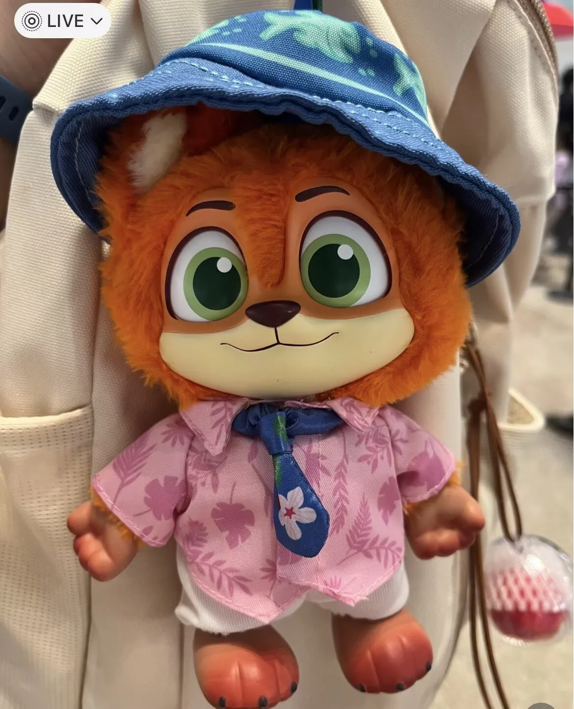 Collectible Zootopia Series - City Residents Vinyl Keychain Blind Box