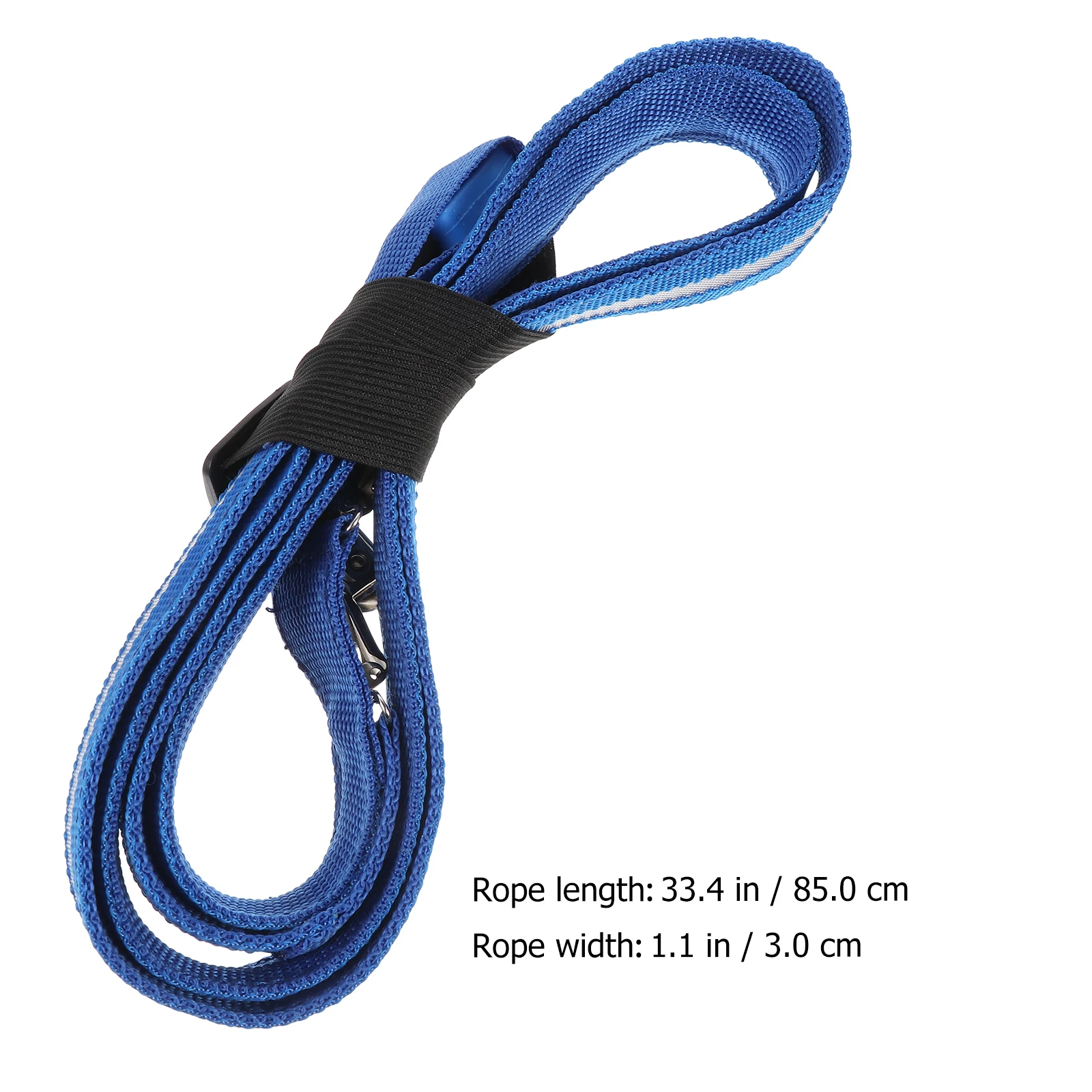 

LED Suspender Suspenders Blue Ribbon Funny Luminous Straps for Men Adjustable Elastic Belt Night Visibility