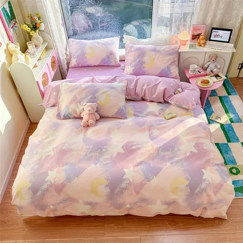 

1 pc Comforter Cover Floral Pattern Duvet Cover For Adult/Gril/Home Bed Cover Flower Bedclothes Quilt Covers