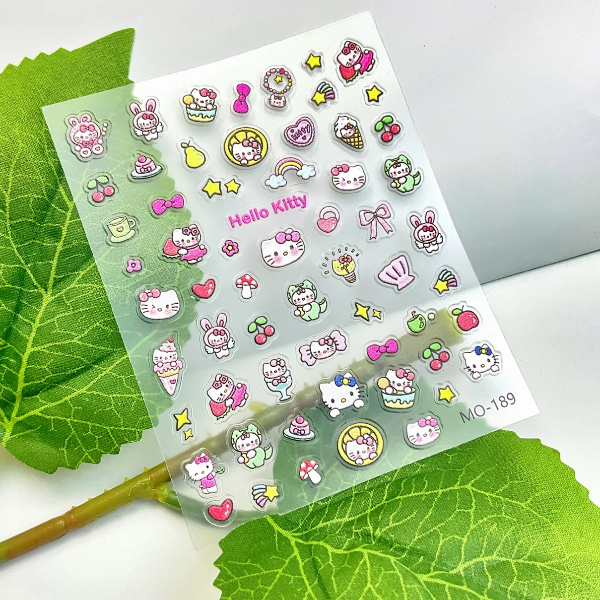 

1 sheet Cute funny KT Cat Instagram Wind Day cartoon cute stickers mobile phone decoration stick student nail stickers