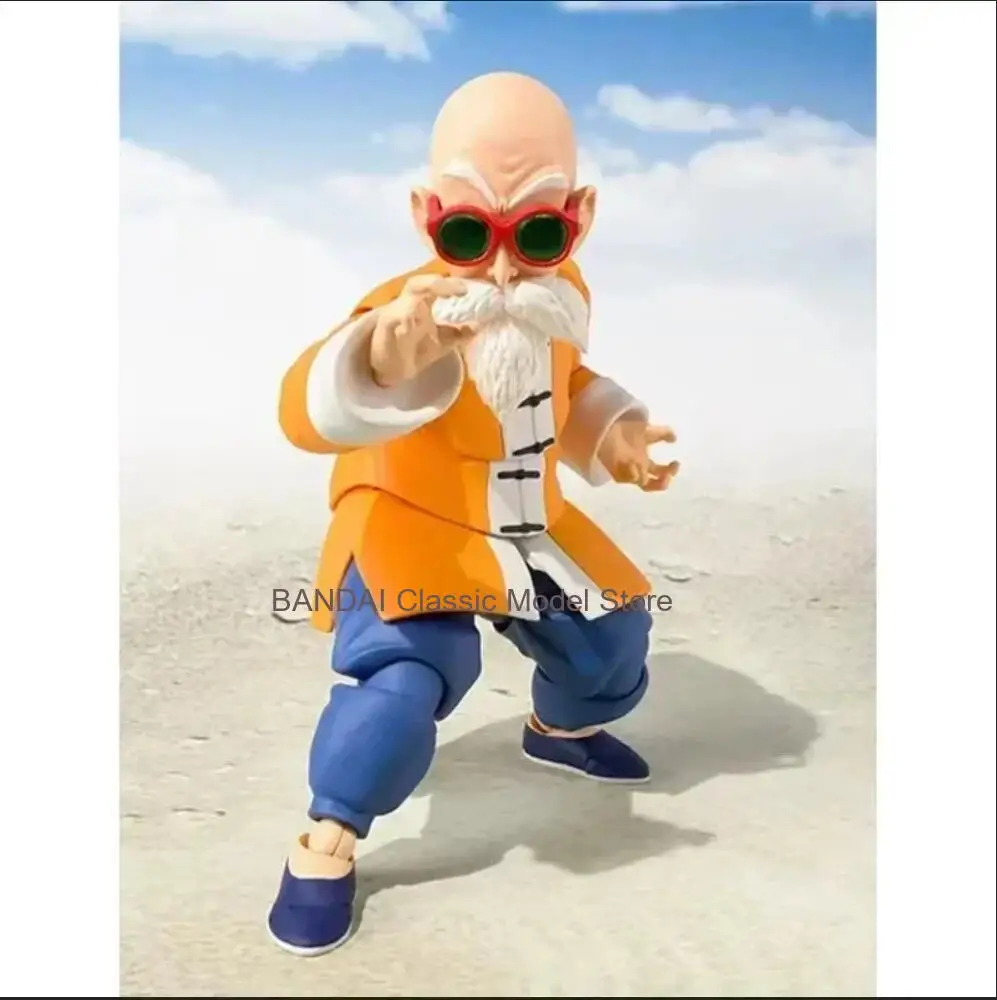 In Stock BANDAI 100% SHF Dragon Ball Kame Sennin Anime Action Collection Figures Model Toys Figura PVC Gift Action Figure Toy
