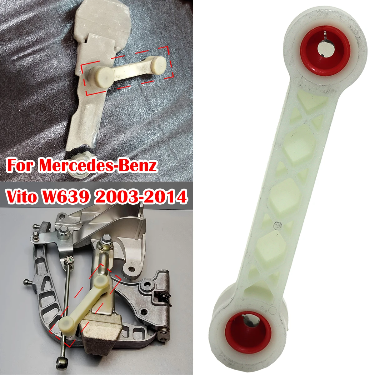 

MT Gear Shifter Cable Linkage Lever Connecting link Selector End Rod Bush Fix For Mercedes-Benz Vito W639 2003-2014 6392670017