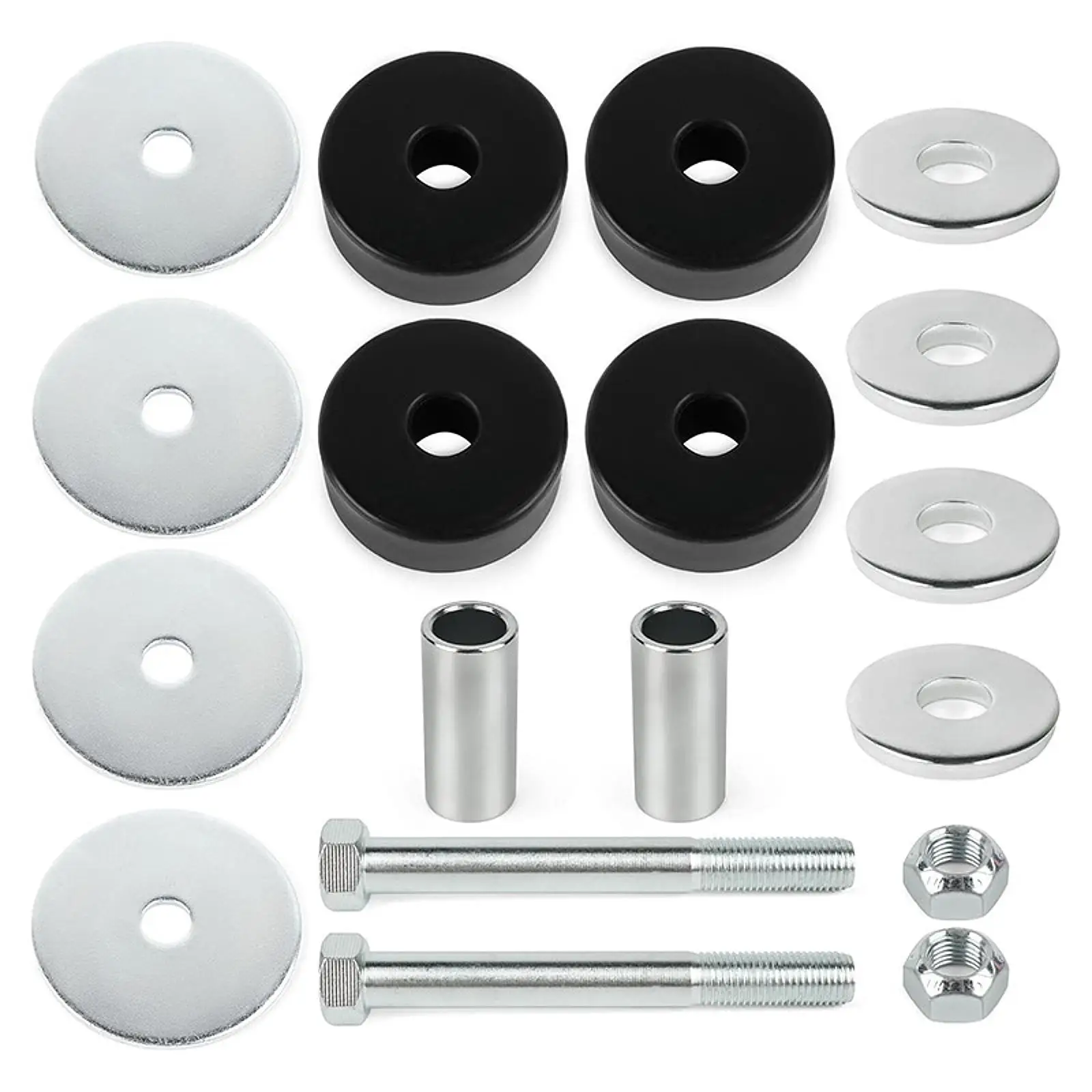 Radiator Support Frame Bolt Pad Kit Maintenance Assembly for Ford F150