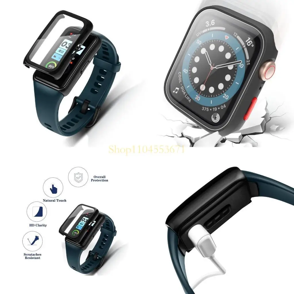 

Best Seller Screen Protector Shell Frame Anti-scratch for Band 6/6NFC/6Pro Smartwatch