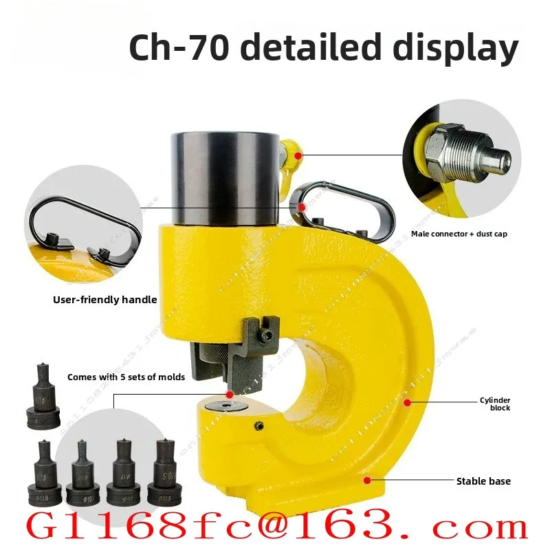 Hydraulic Punching Machine Punching Angle Iron Angle Steel Channel Steel Ch-60 Punching Machine Parts