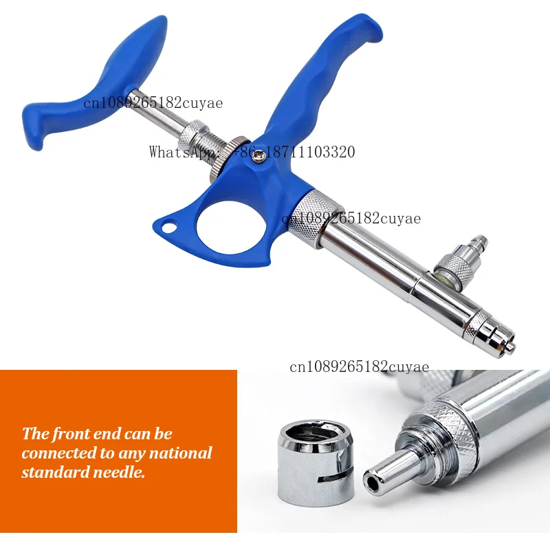 0.75ml 1ml 2ml  Automatic Veterinary Syringe Veterinary Poultry Pig Continuous Injector Vac-cine Syringe