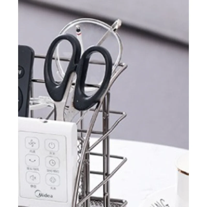 Nordic Metal Desktop Organizer - Multifunctional File Rack for Office Supplies, Stationery, Cosmetics & Document Storage Optimiz