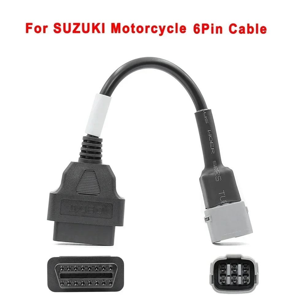 NEW For KTM OBD2 Connector Motorcycle For YAMAHA/ HONDA For SUZUKI For Ducati OBD 2 Extension cable For Kawasaki Diagnostic tool