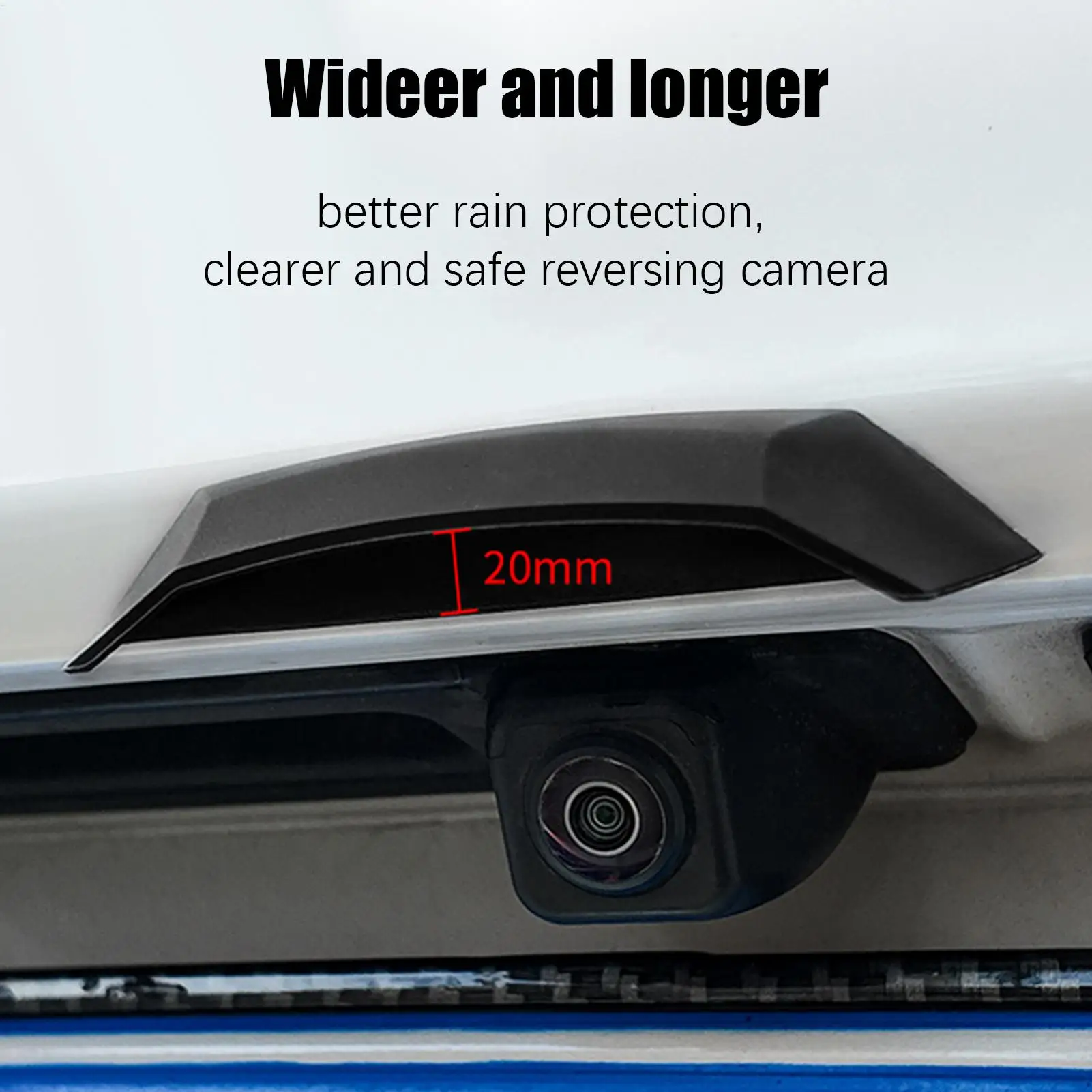 new Car Rear Camera Rain Cover Rearview Reverse Protective Housing Reverse Camera Protector Shield For Truck SUV Van Sedan