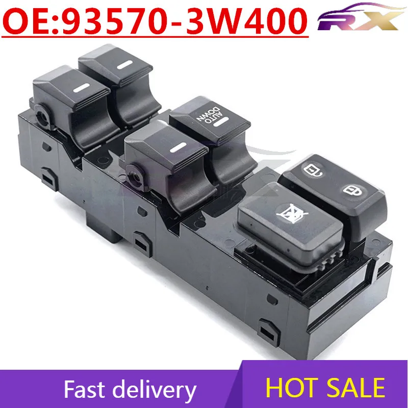 

OEM:93570-3W400 Power Window Master Control Switch For 2011-2017 Kia Sportage
