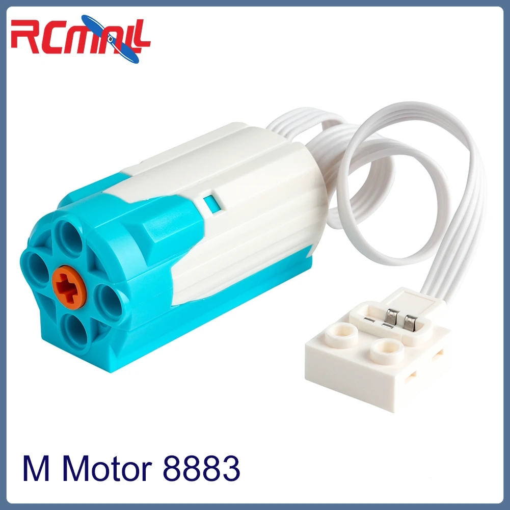 M Motor 8883 MOC Baksteen Bouwstenen Technische Onderdelen PF Model Technische Onderdelen voor Legoeds Auto Robot Model Assemblage DIY Speelgoed