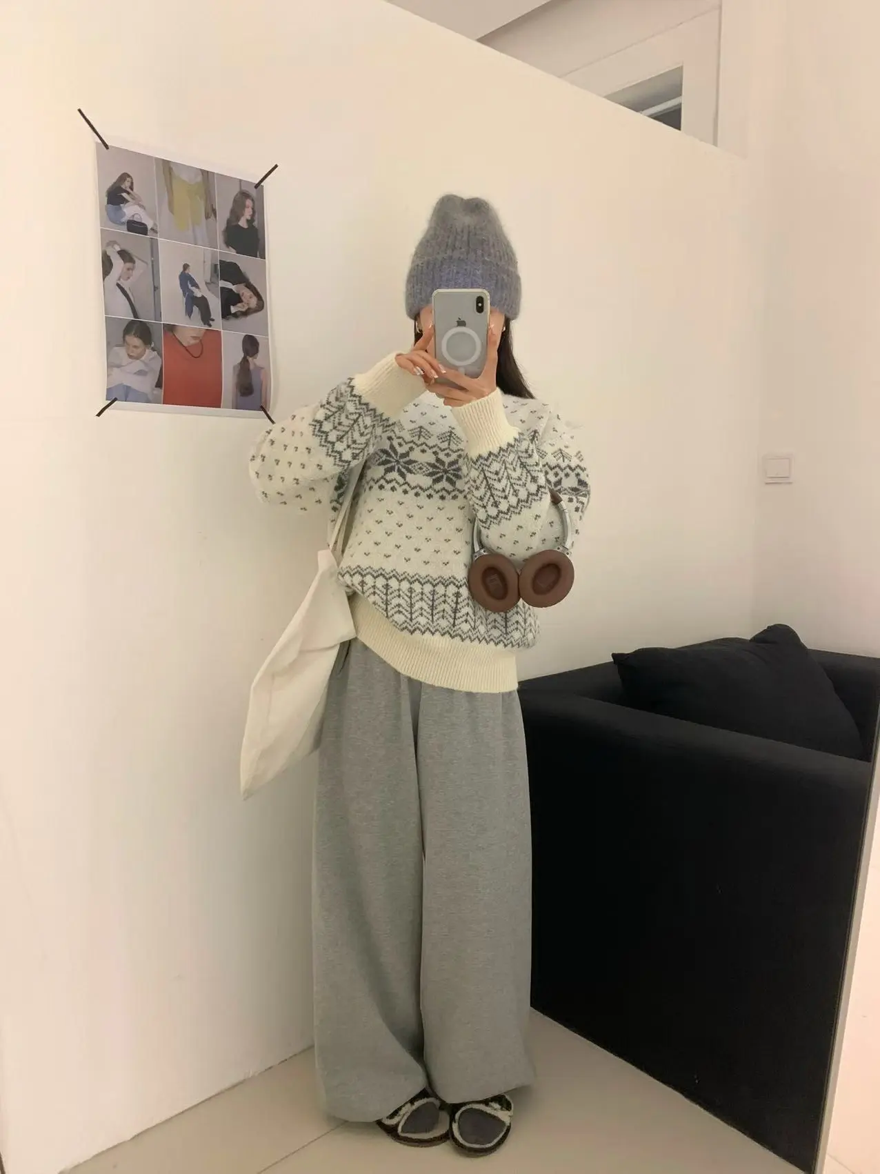 Retro Fair Isle Sno… - image