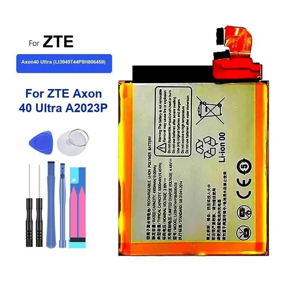 بطارية Li3939t44p8h756547(AXON10 Pro) لـ Zte Axon M 9 10 20 30 7 A2017 5.5 بوصة 40 Pro 5G 2017 2023 Ultra 2019 2020 2022 #3