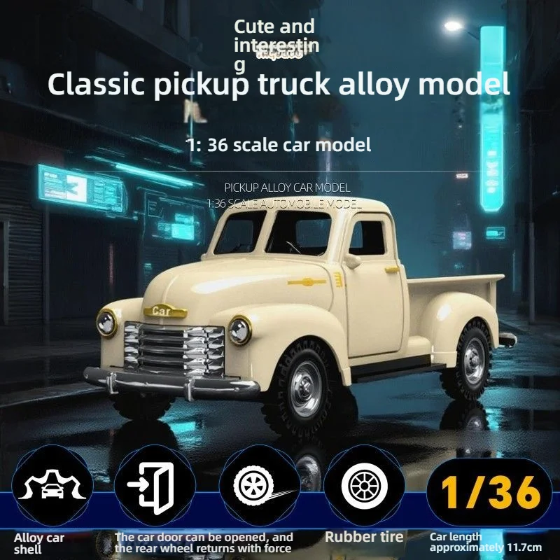 

1/36 Scale Diecast Metal Pull Back Action Drives Car Forward Car Model Toy for Gift/Kids