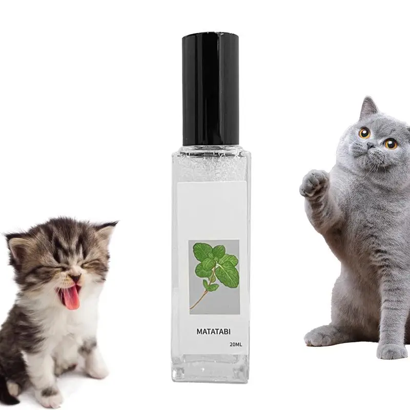 Kitten Behaviour Spray & Transparent Cat High Potency Organic Herbal Cat Spray Catnip Use On Cat Toys for Teasers And Scratchers