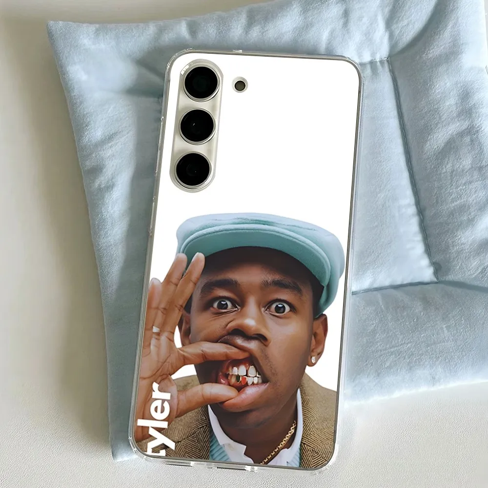 Tyler The Creator Phone Case For Samsung Galaxy A52 A12 A51 S21 Edge S22ULTRA S23 S20LITE Plus Ultra Transparent Cover