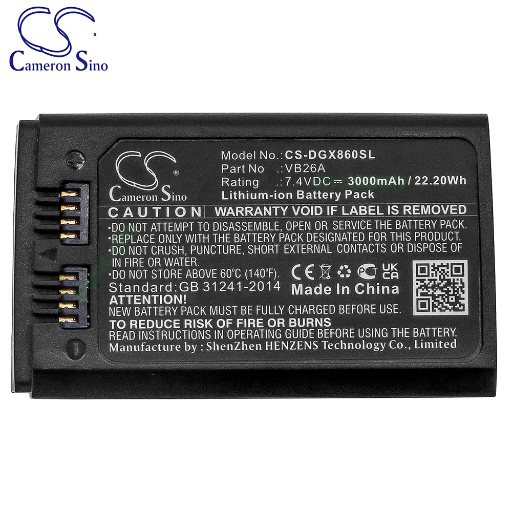 Imagem -03 - Greenbattery para Godox V860iii Vb26a Vb26b 7.4v 3000mah