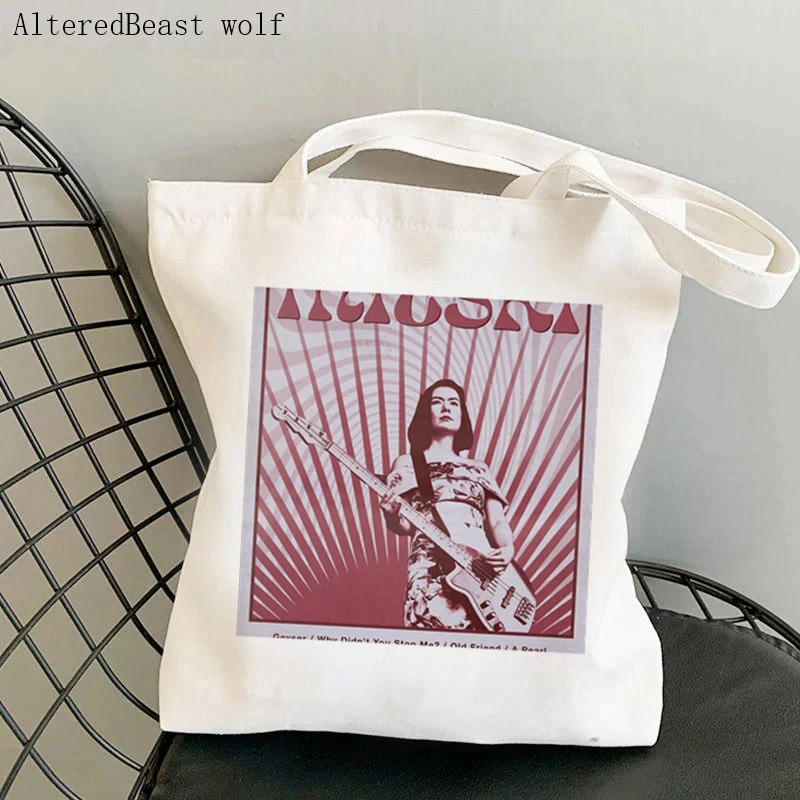 

Женская сумка на плечо Mitski Be the Cowboy Retro Cartoon bag Harajuku Холщовая Сумка для покупок женская сумка